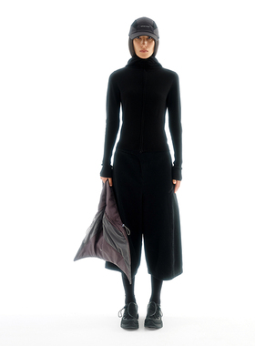 【26春新品】UPONPRO立体剪裁口袋宽松阔腿牛仔裤休闲质感七分裤