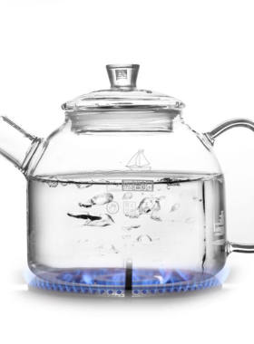 淳意玻璃水壶煮茶壶烧水壶冷水壶耐高温直火加热电陶炉煮花茶煮咖