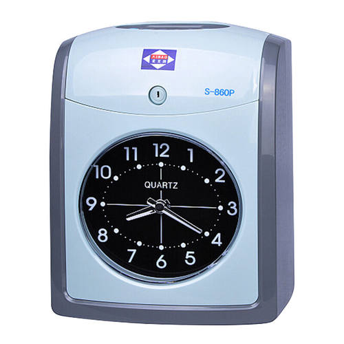 爱宝（Aibao）S-860考勤机打卡机纸卡考勤机打卡钟纸卡式员工上班