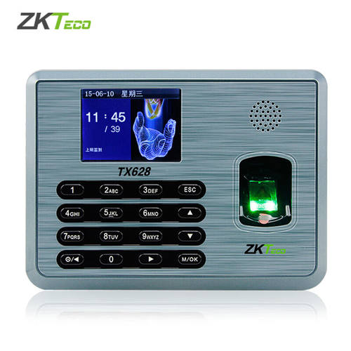 ZKTeco/熵基科技TX628指纹考勤识别打卡机网络版上班签到指纹识别