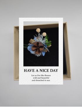 永生花戒指真花纯手工结婚对戒求婚礼物特别森林系户外场合男女生