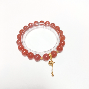 【米儿甄选】[福泽绵长]S925银盐源玛瑙福禄手串/多样性发其一