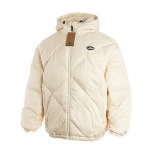 VANS范斯男装羽绒服潮流运动休闲保暖连帽夹克外套男VN000FBZ3KS