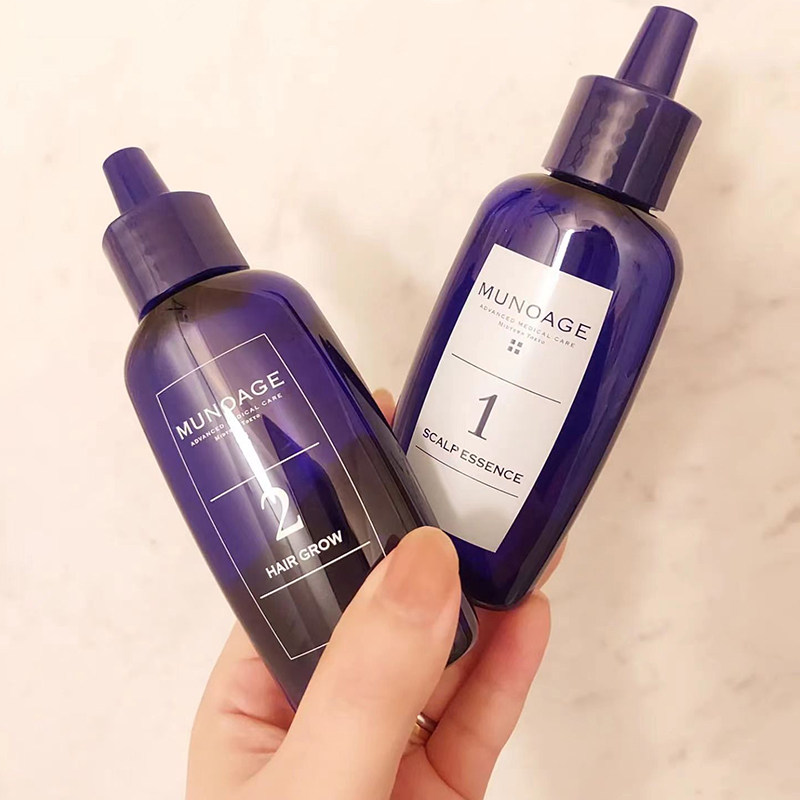 日本进口育发液munoage防脱生发液丰盈秀发弹性强韧粗壮无添加剂
