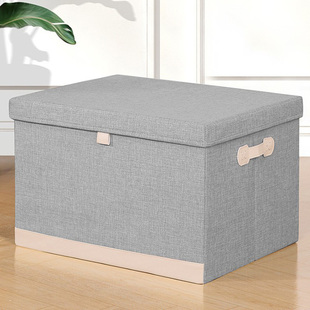 衣服收纳整理箱加厚耐用家用布艺超大号衣服大容量储物箱衣柜储物