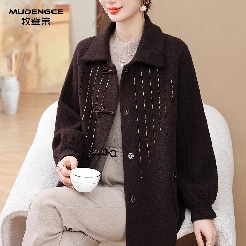 外穿加厚翻领保暖绒衫女新款修身显瘦气质长袖洋气休闲开衫外套,女装/女士精品,短外套,淘宝优惠券,粉丝福利购,淘宝优惠卷