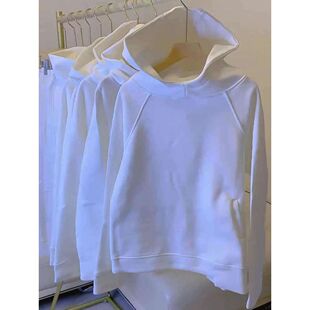 洋气百搭减龄上衣 连帽卫衣女春秋季 奥特莱斯 商场撤柜欧洲站净版