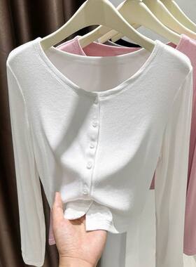 灰色莫代尔防晒开衫女夏