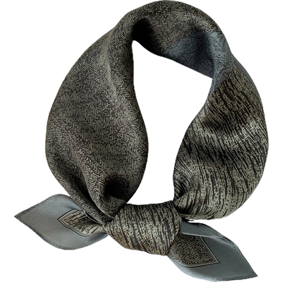 气质小丝巾真丝百搭女春秋