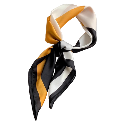 玫瑰的故事万茜苏更生苏苏同款丝巾领巾小方巾新款拼色薄围巾百搭