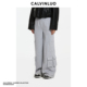 松紧腰工装 休闲裤 24春夏 CALVINLUO 新品 灰色