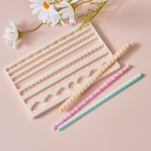 围边花圈硅胶模具生日蛋糕diy