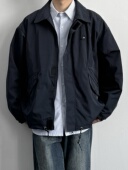 ONUN 日系轻机能教练夹克cleanfit翻领工装 外套宽松休闲复古上衣