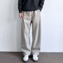 ONUN 冬季加绒加厚抽绳休闲直筒长裤2025新款宽松百搭奥粒绒卫裤