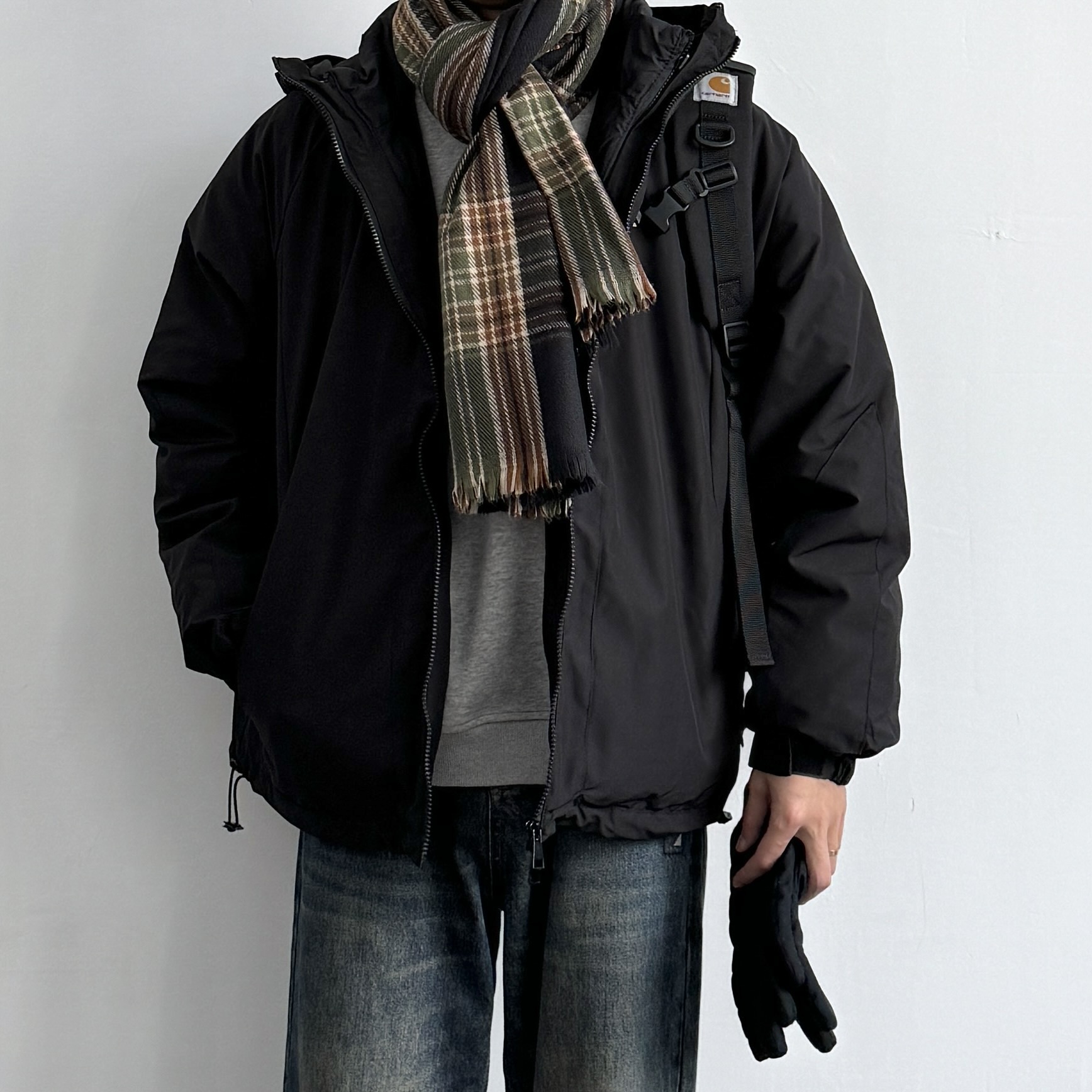 90白鸭绒三合一可拆卸羽绒服