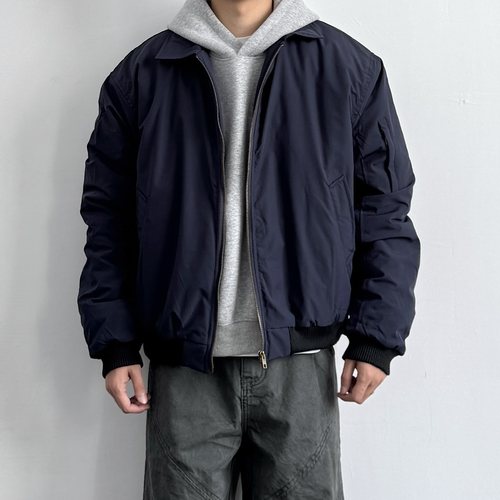 ONUN秋冬加厚美式复古翻领棉服