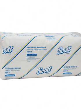 WYPALL金佰利046410擦拭纸212mm208mm叠式擦手纸定制150张包3