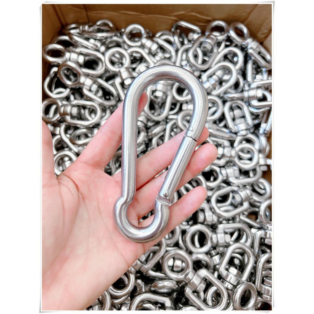 滨州腾达 304不锈钢弹簧钩M11  可承重350kg 店主推荐