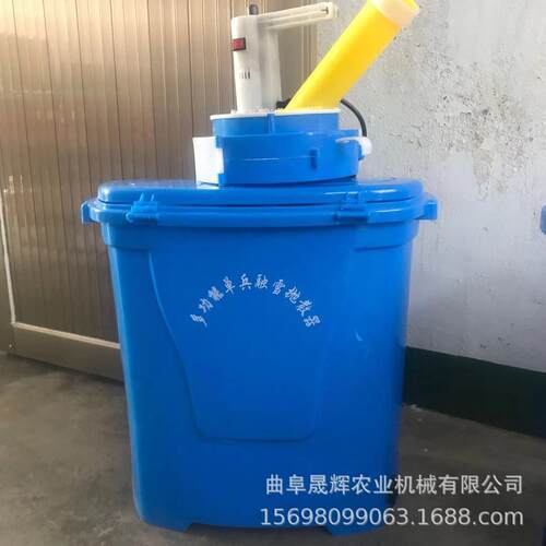 背负式单兵融雪抛撒器 小型农用颗粒饲料投料机 全自动果园撒肥机