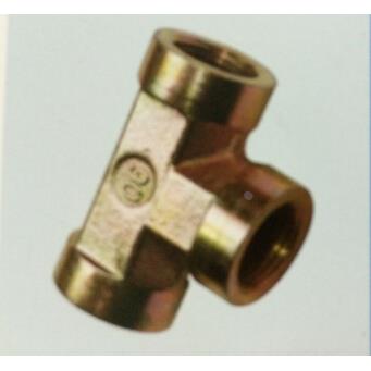 高品质三通液压铜接头TPEF02/03/04YY内丝