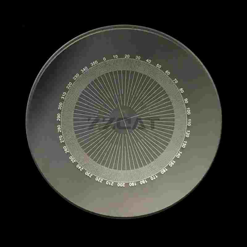 CAT967 奥林巴斯显微镜目镜测微尺 角度分划板 标定尺