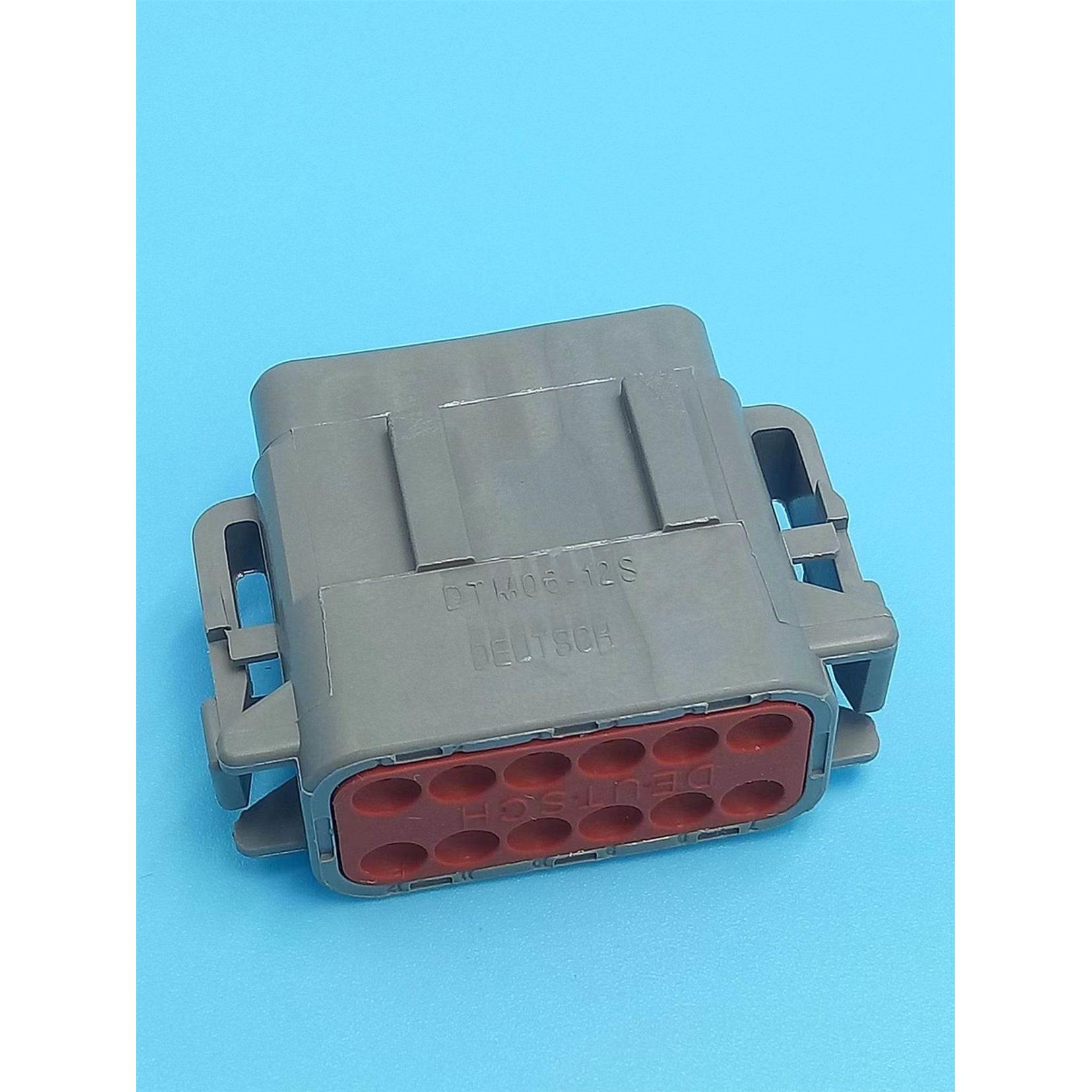 德驰连接器DTM06-12SA防水塑壳接插件量大优惠