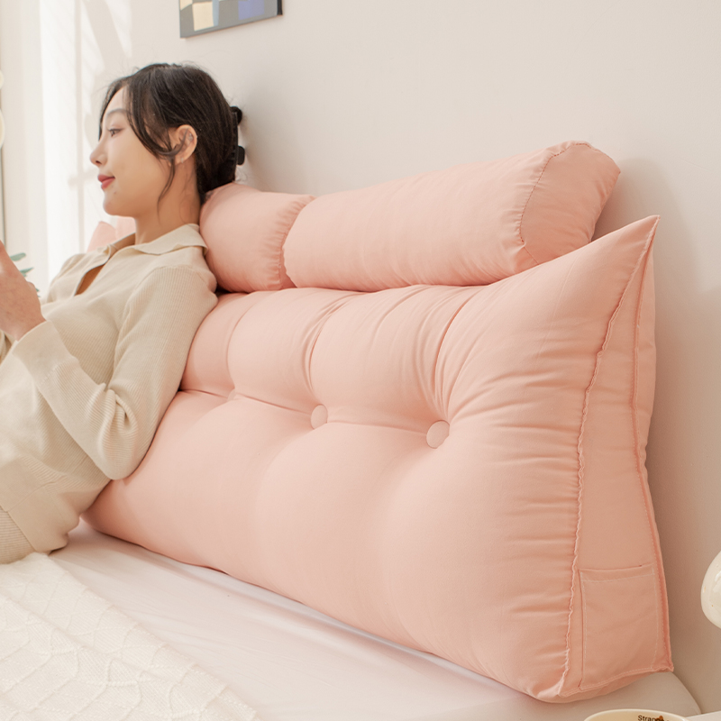 床头靠垫床上靠枕软包