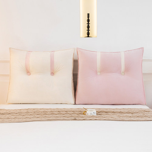 软绵绵靠枕彩露榻榻米软包