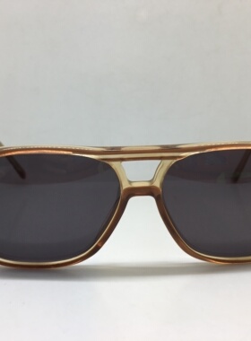 POMME ROUSE八十年代透明板材框飞行员款太阳镜 男女通用 墨镜