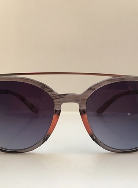 Morning Breeze 磨砂透明框复古太阳眼镜 男女通用墨镜