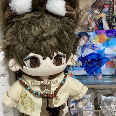 原创周边同人唐晓翼属性20CM棉花娃娃礼物玩偶送人礼物