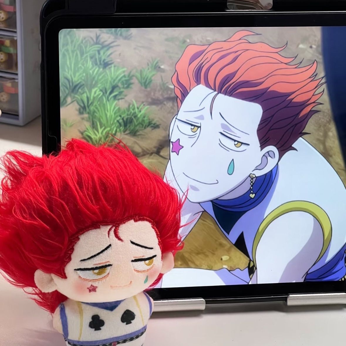 全职猎人西索属性斯巴拉西10cm棉花娃超酷帅气玩偶高颜值毛绒玩具