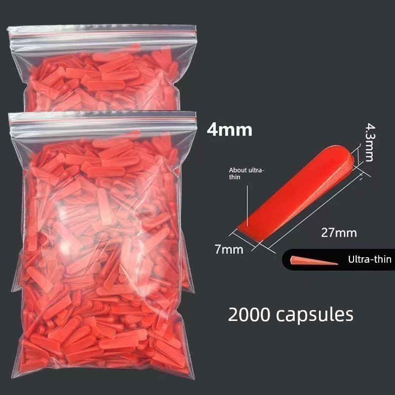 瓦工工具大全瓷砖小插片垫片隔缝定位器铺地砖墙砖垫子大头塞子