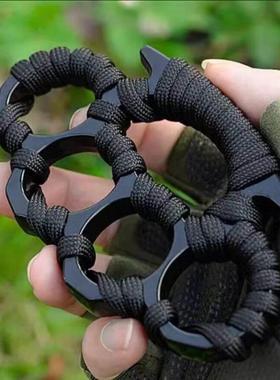指虎合法防身武器户外拳扣手衣架四指拳套自卫虎指破窗器用品装备