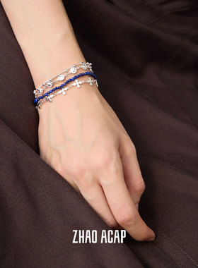 ZHAO ACAP原创设计流浪诗人青金石多层手链