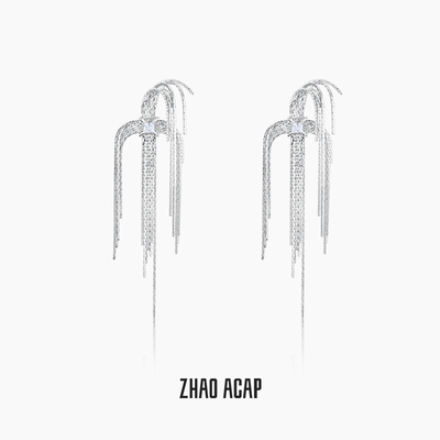 流苏锆石ZHAOACAP原创设计