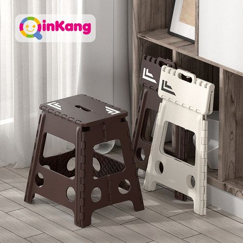 沁康塑料折叠凳子加厚便携式家用