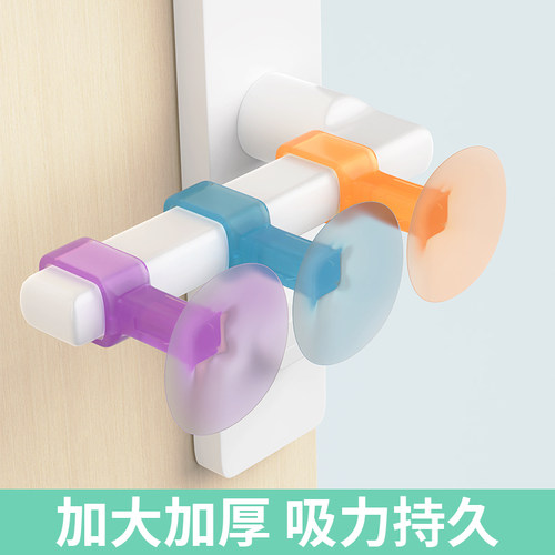 加厚门吸免打孔新款卫生间门阻门挡器门后把手防撞垫防风硅胶门碰