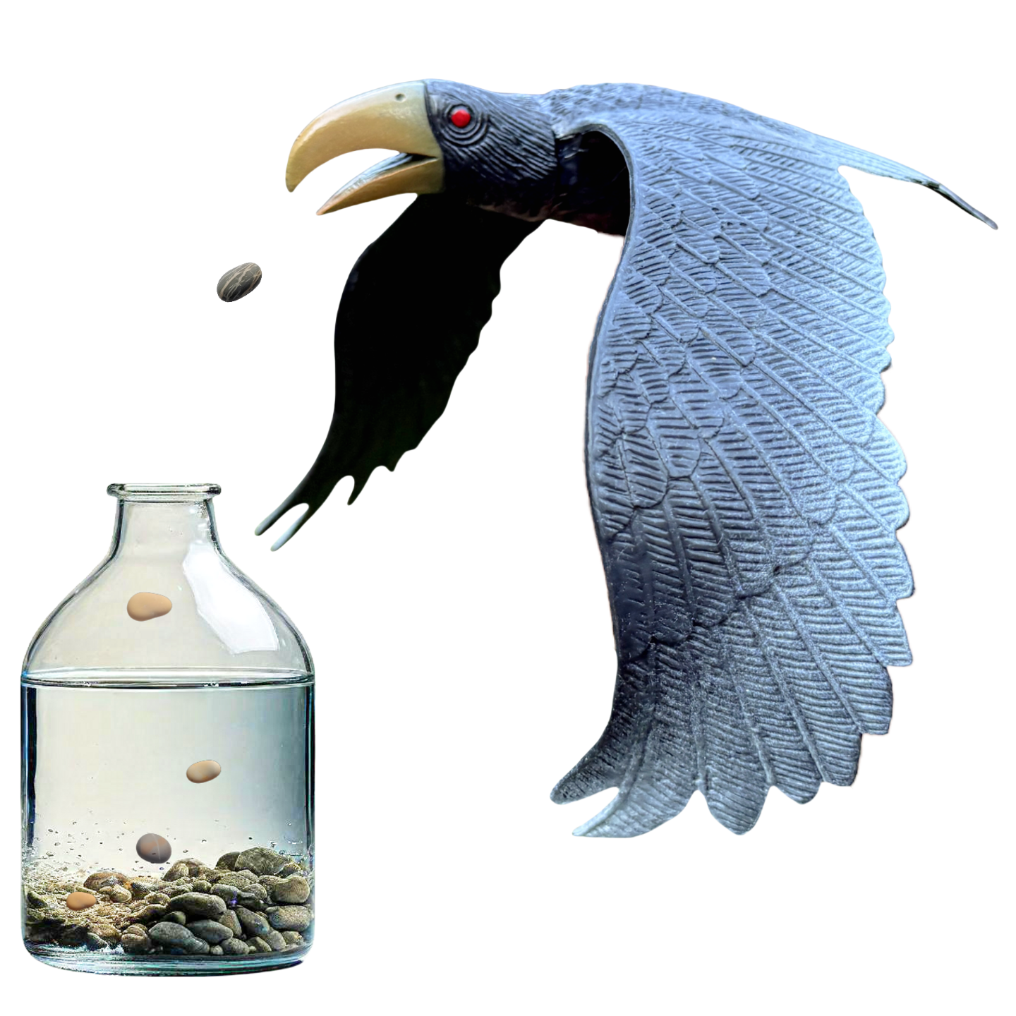 仿真乌鸦儿童玩具包邮