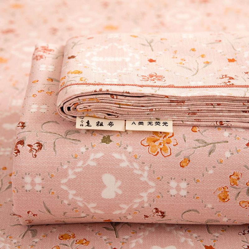 A类纯棉加厚老粗布床单单件100全