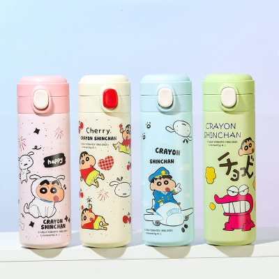 正版授权蜡笔小新卡通高颜值保温