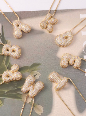 新款铜镶锆石个性可爱Q感胖乎乎