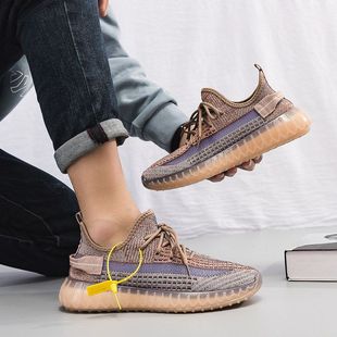 男男鞋软底透气椰子爆米花运动鞋新款跑步鞋夏季情侣鞋