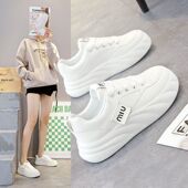 春季 休闲小白鞋 潮A05厚底可爱学生年2026新款 女韩版 百搭运动板鞋