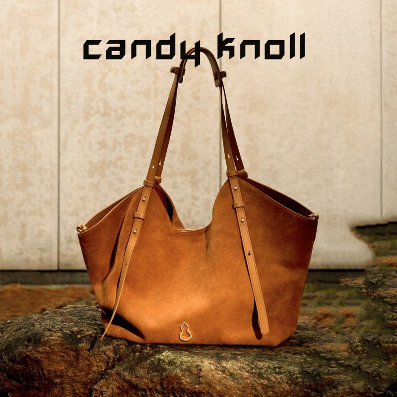 大容量麂皮腋下包女2025秋冬新款高级感通勤单肩包慵懒风托特包