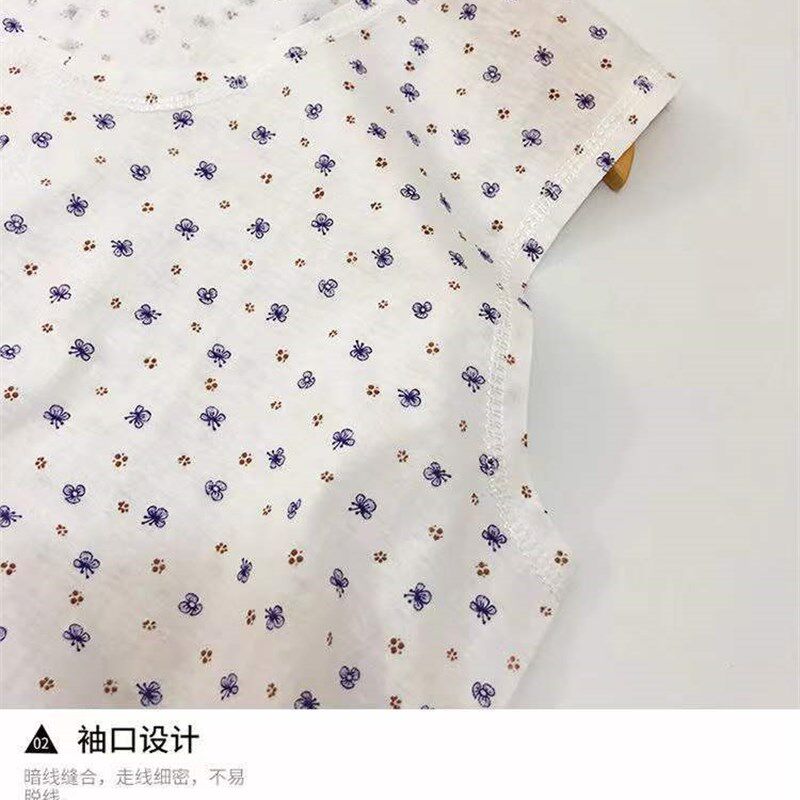 速发夏款士背心老太太纯棉汗衫妈妈中老年宽松大码妈妈打底无袖内