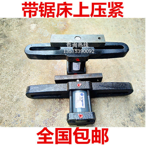 速发金属带锯床配件上压紧油缸油管4028 4035 4232数控液压顶油缸