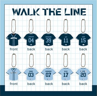 李羲承 衣服款亚克力链珠扣挂件包包配件挂坠明星周边同款