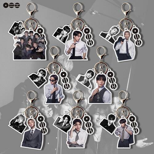 BTS防弹少年团亚克力钥匙扣