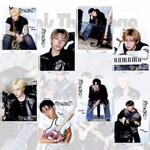 ATEEZ亚克力立牌桌面摆件